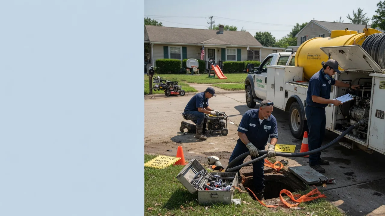 Septic Tank Pumping in Fairfax, VA near me